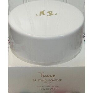 Vintage 1950, NETTIE ROSENSTEIN - TIANNE DUSTING POWDER - 5 oz in box
